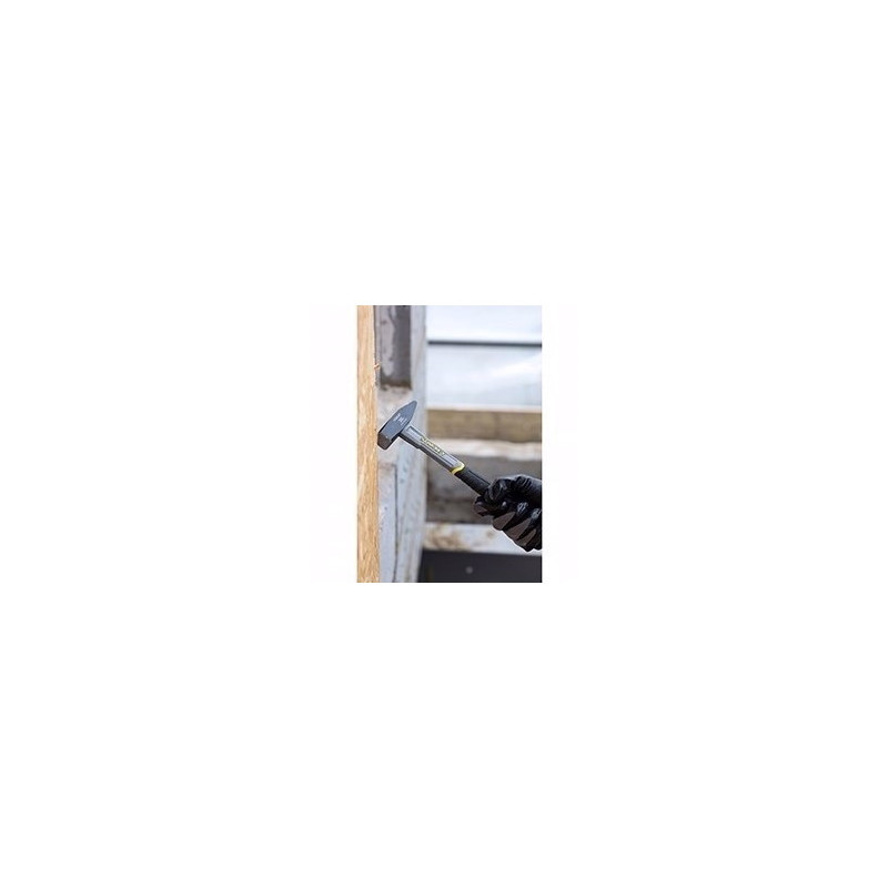 Marteau de serrurier manche fibre de verre 300 g