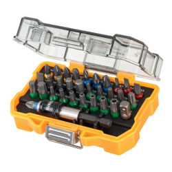 Coffret de vissage avec embouts - 32 pièces - DT7969