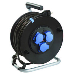 ENROULEUR 40M 3G1.5 + DT IP44