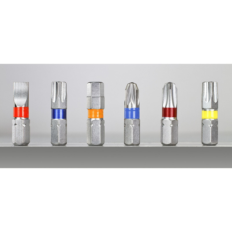 Coffret de vissage avec embouts - 32 pièces - DT7969