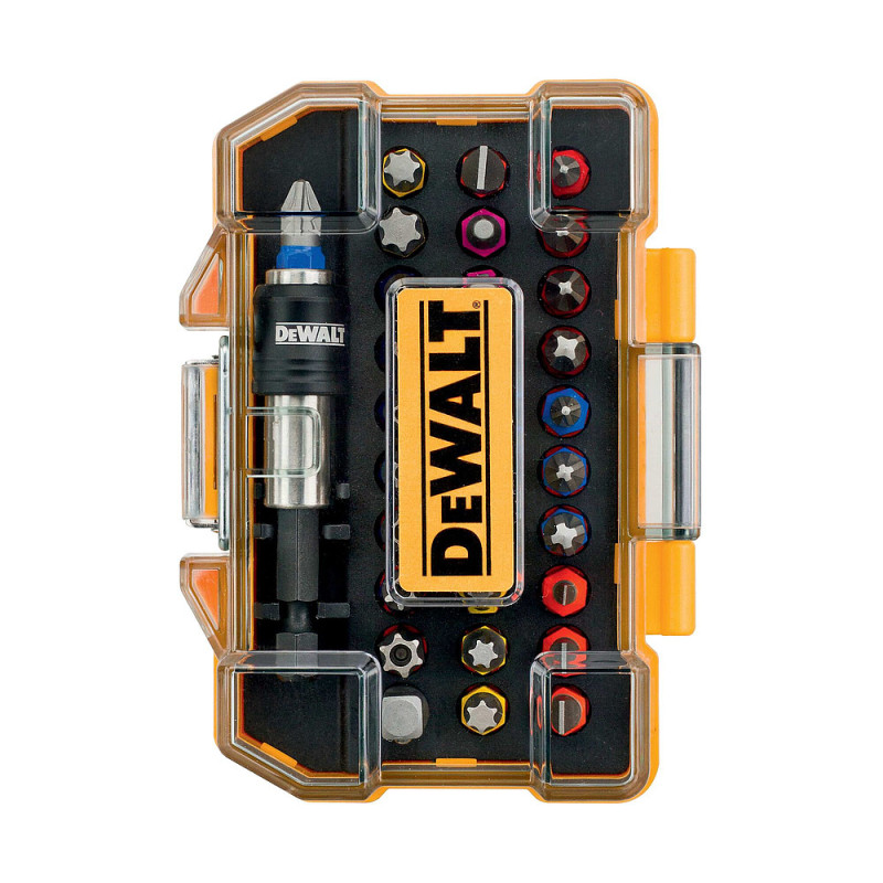 Coffret de vissage avec embouts - 32 pièces - DT7969
