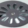 BONDE SOL 10X10CM GRILLE INOX