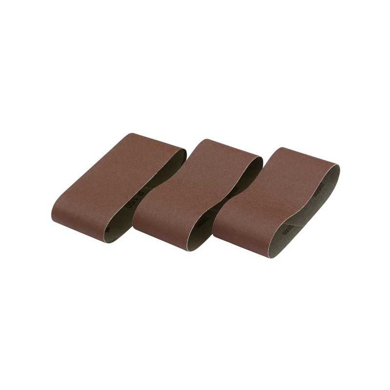 Abrasif pour ponceuses à bande compacte grain 100 64 x 356 mm