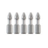 Boîte 5 embouts de vissage - qualité torsion - Embout Pozidriv - 25 mm - PZ3