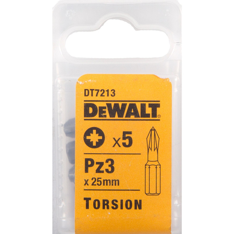 Boîte 5 embouts de vissage - qualité torsion - Embout Pozidriv - 25 mm - PZ3