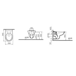 NORMUS PACK WC SUSPENDU