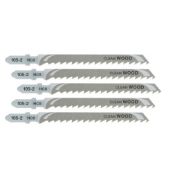 Lame de scie sauteuse bois HCS profondeur de coupe  30 mm attache en T