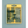 Coffret de 10 lames de scie sauteuse bois attache en T