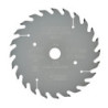 Lame de scie circulaire 160x20 mm. 24 dents. ATB-tronçonnage. angle d'attaque 25