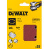 1-4 feuille abrasive pour ponceuses vibrantes grain 60-8 perforations 115x115 mm