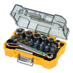 Coffret douilles - embouts de 24 pièces