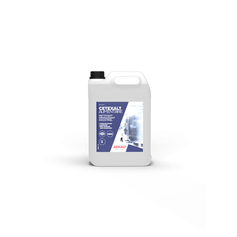 DEGRAISSANT INDUSTRIEL CETEXALT ALIMENTAIRE 5L