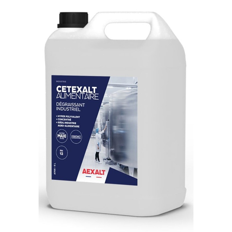 DEGRAISSANT INDUSTRIEL CETEXALT ALIMENTAIRE 5L