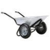Brouette CLIPSO EXCELLIUM 100 TWIN GALVA ROUES GONFLEES