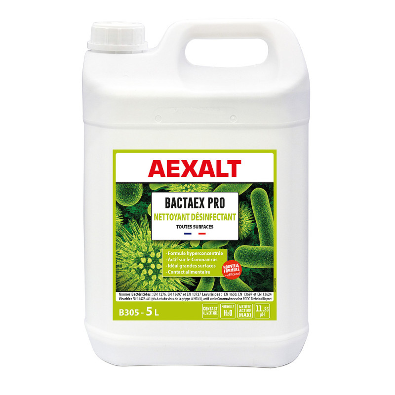 DEGRAISSANT DESINFECTANT CONCENTRE BACTAEX 5L