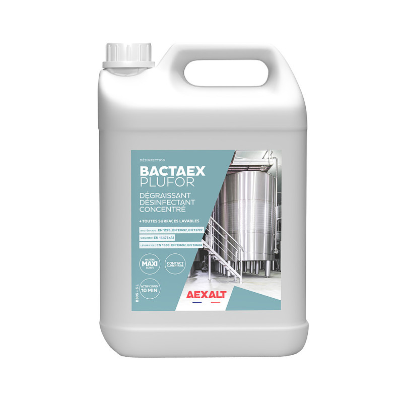 DEGRAISSANT DESINFECTANT CONCENTRE BACTAEX 5L