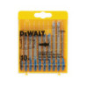 Coffret de 10 lames de scie sauteuse métal attache en T