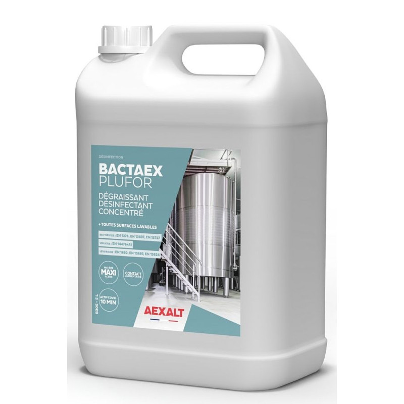 DEGRAISSANT DESINFECTANT CONCENTRE BACTAEX 5L