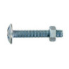 Boulon poêlier 8x60 mm Acier Zingué Boite x 100 VYNEX
