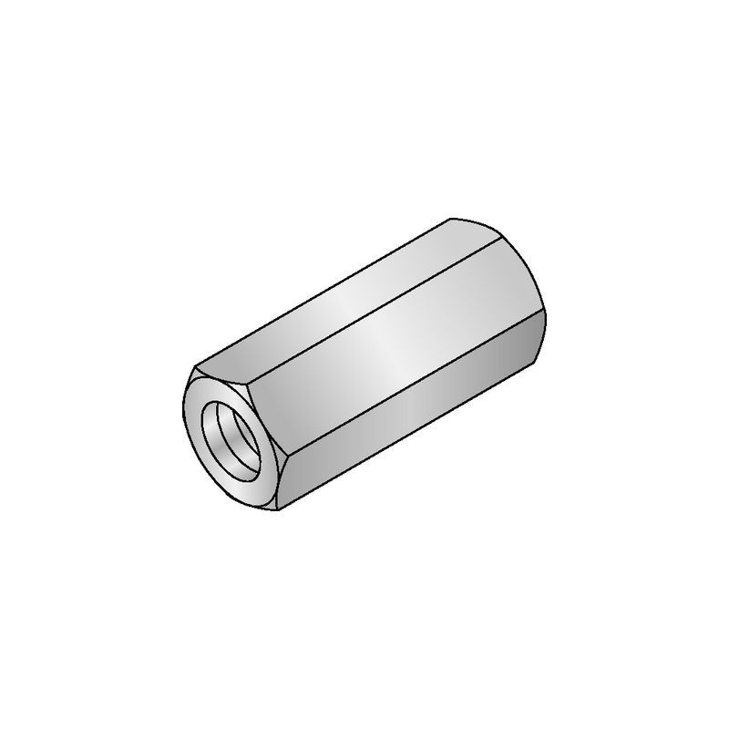 Ecrou-raccord M10x30