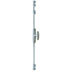 CREMONE CHROME BOUTON 3CB SANS VIS