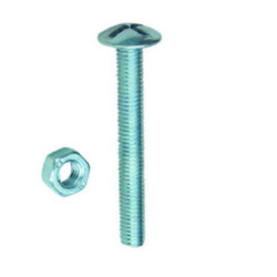 Boulon poêlier 6x100 mm Acier Zingué Boite x 100 VYNEX