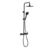 COL DOUCHE BLACK ROMA TOUCH