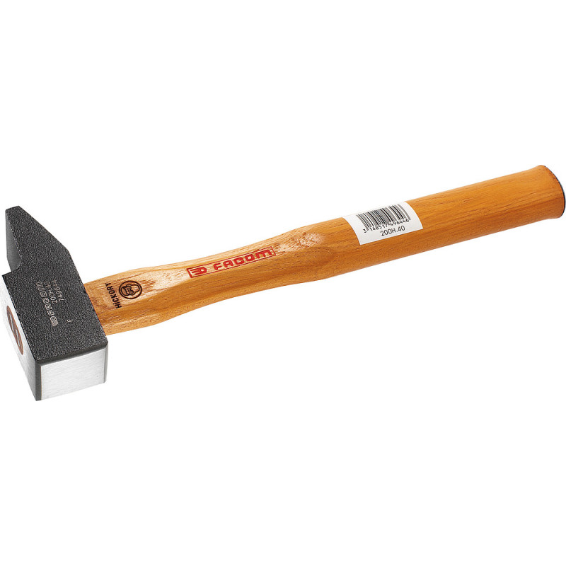 Marteau de mécanicien rivoir 36 mm - manche Hickory - FACOM 200H36