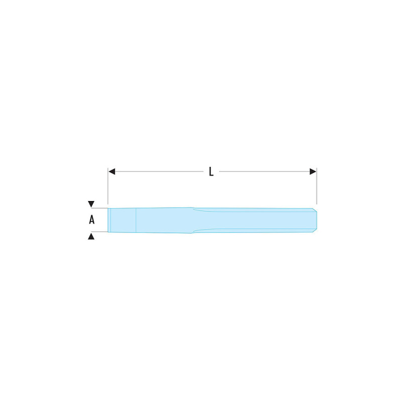 BURIN PROFIL CST -LONG. 300 MM