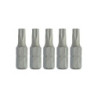 Boîte 5 embouts de vissage - qualité torsion - TORX 25 mm - T25