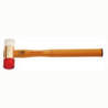 Massette embouts interchangeables. manche bois. tête 40 mm-FACOM 207A.40CB
