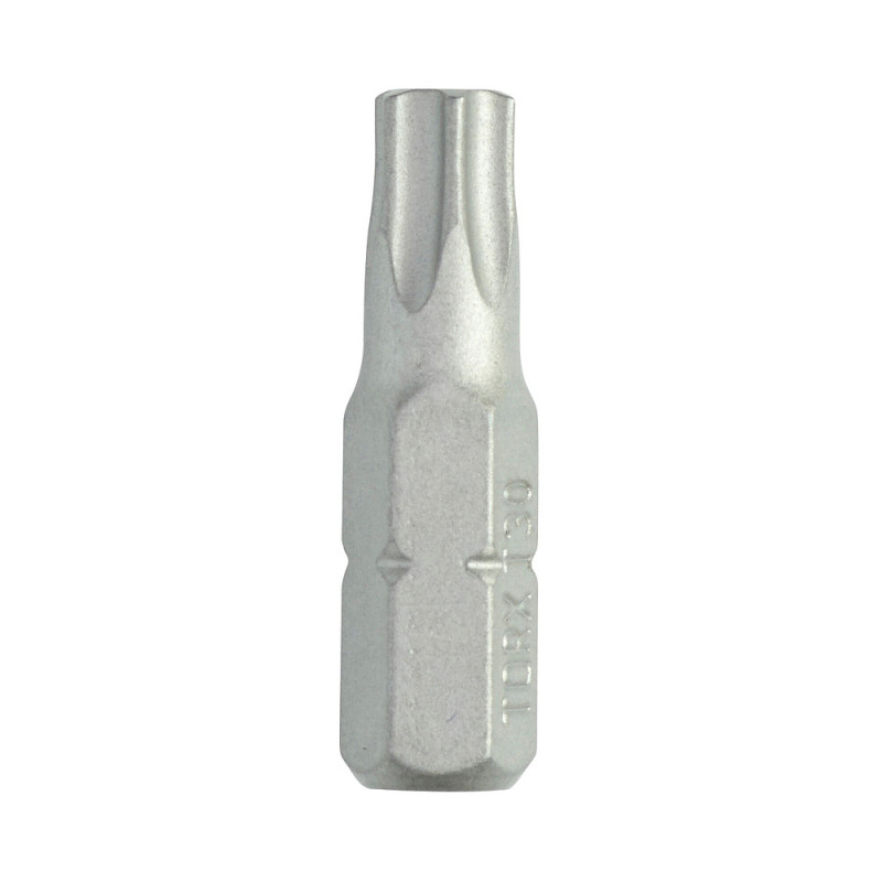 Boîte 5 embouts de vissage - qualité torsion - TORX 25 mm - T30