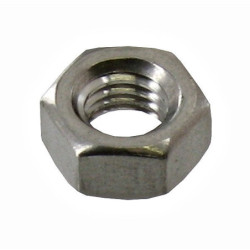 Ecrou hexagonal inox A2 Ø12 - coque x15
