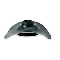 PLAQUETTE OVAL+EPDM JAUNE(100)