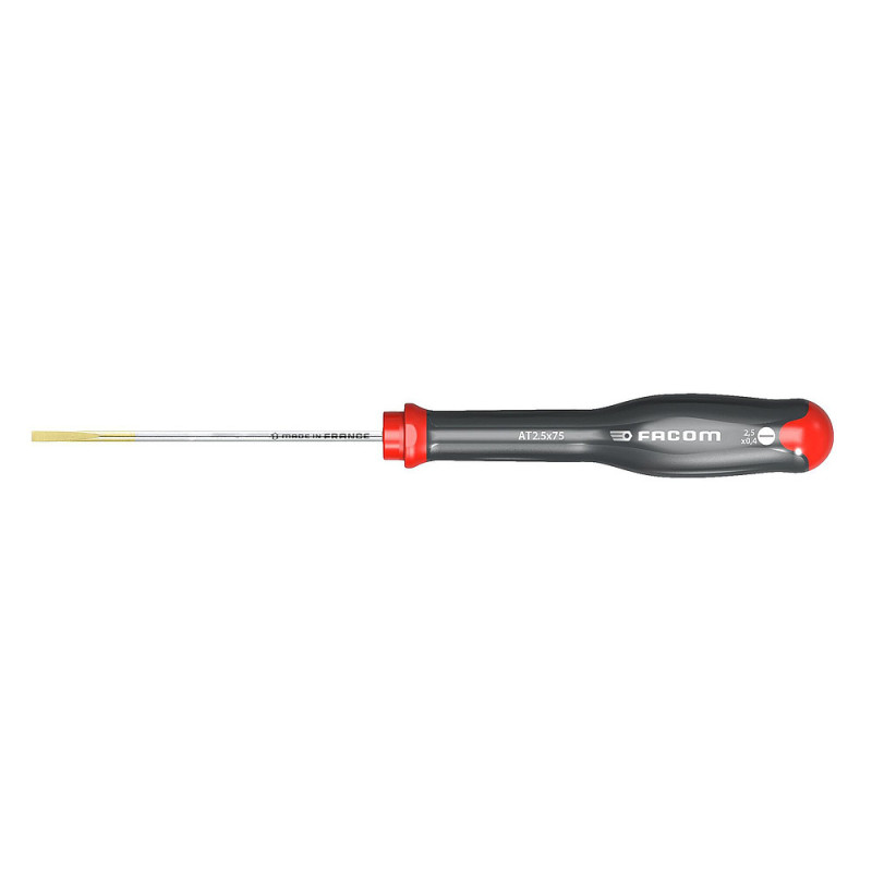 AT2.5X75 - Tournevis PROTWIST® pour vis à fente - lame fraisée