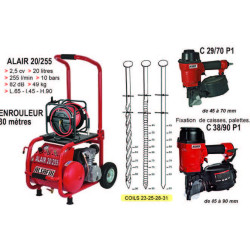 KIT CLOUEUR C38-90+COMPRESSEUR