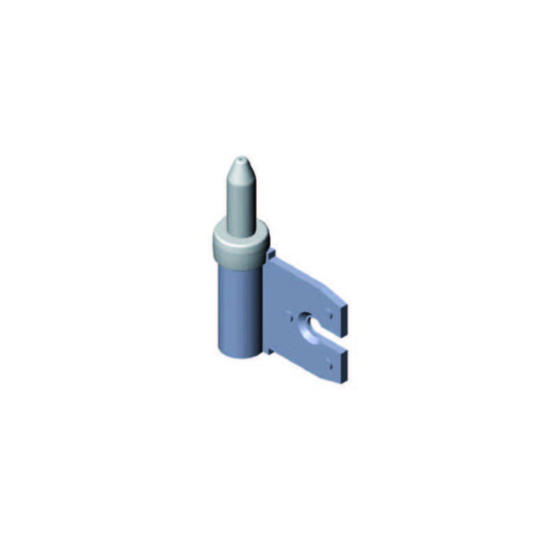 PAUMELLE MALE DROITE POUR HUISSERIE METAL