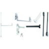 MODULE POUR ANTIPANIQUE BRICARD NOIR BEQUILLE SANS CYLINDREINDRE