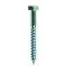 Tirefond tête hexagonale 10 x 60 mm - Boîte de 50