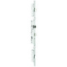 SERRURE POUR MENUISERIE METAL 3 POINTS SANS CYLINDRE U7 92-45-30 AVEC GACHE