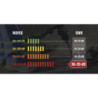 BOITE DISTRIBUTRICE DE 200 PAIRES DE BOUCHONS D'OREILLES EN PU - SNR37dB