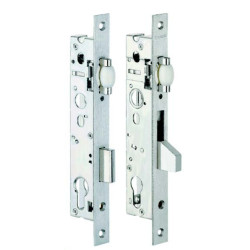 SERRURE POUR MENUISERIE METAL 1 POINT A ROULEAU 36  SANS CYLINDRE 2264