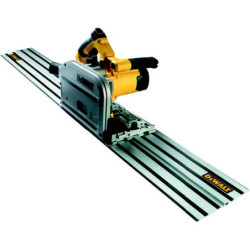 Scie plongeante avec rail de guidage DWS520KR diam. 165mm - 1300W