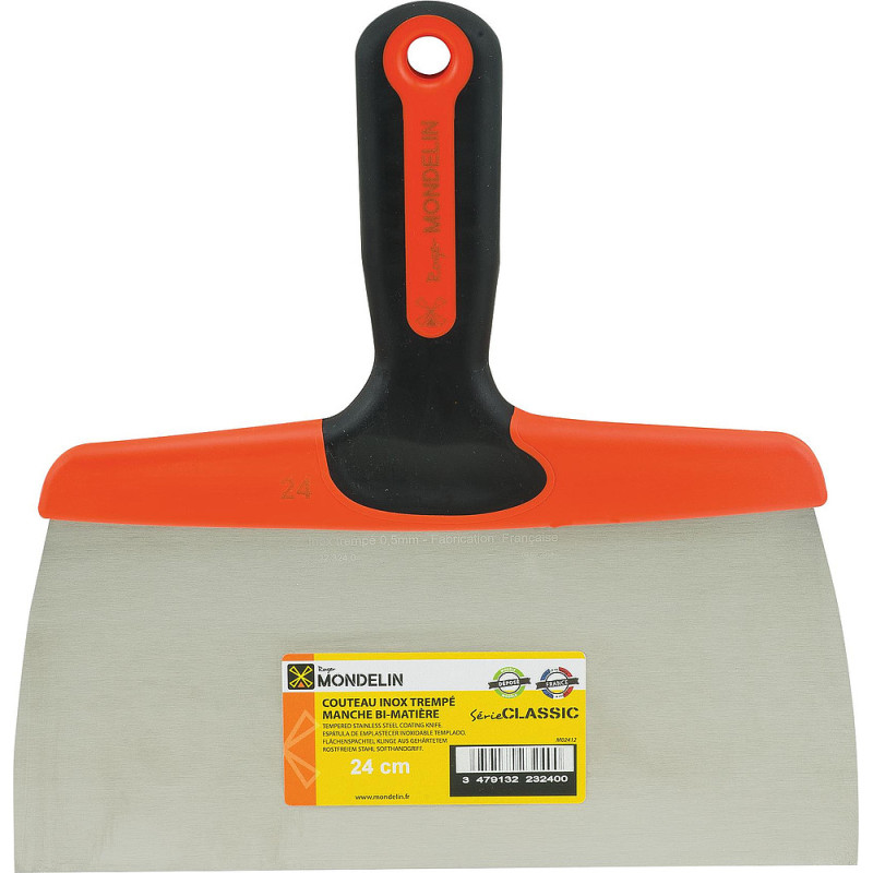 COUTEAU A ENDUIRE INOX TREMPE 16 CM
