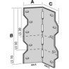 EQUERRE LS ANGLE AJUSTABLE 57-57-162-1.2