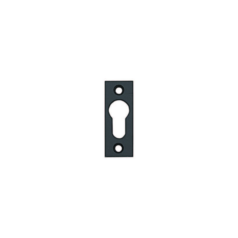 ENTREE CYLINDRE ADHESIVE ALU BLANC