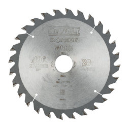 Lame de scie circulaire 190x30 mm. 28 dents. ATB-tronçonnage. angle d'attaque 25