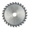 Lame de scie circulaire 190x30 mm. 28 dents. ATB-tronçonnage. angle d'attaque 25