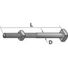 BOULON TETE HEXA D12 LG240 HDG