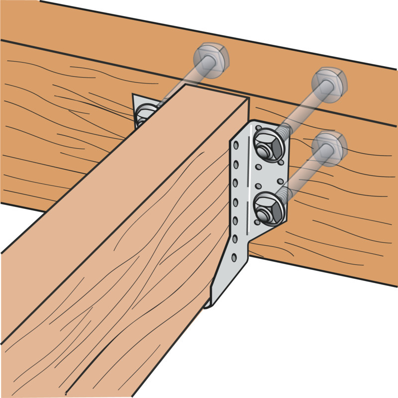 BOULON TETE HEXA D12 LG240 HDG